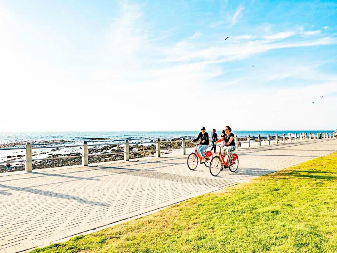 Flamingo Sea Point Sea View Luxury Best Position 1 Bedroom Apartment Queen Size Bed & Inverter For Tv Cape Town Dış mekan fotoğraf