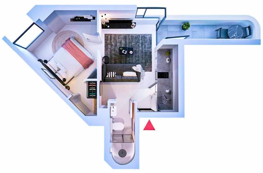 Flamingo Sea Point Sea View Luxury Best Position 1 Bedroom Apartment Queen Size Bed & Inverter For Tv Cape Town Dış mekan fotoğraf